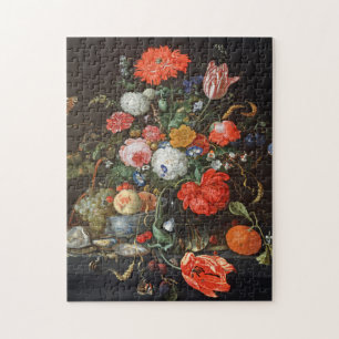 de Heem Blume Fruchtaustern Malerei Puzzle