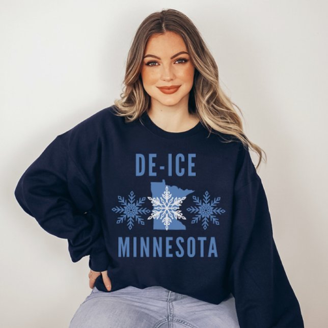 De-ICE Minnesota Anti ICE Protest  Sweatshirt (Von Creator hochgeladen)