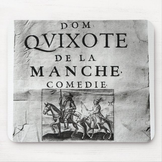 De-La Manche Comedie Dom Quijote Mousepad (Vorne)