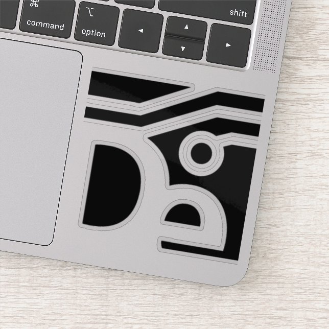 DE-Laptop-Aufkleber Aufkleber (Detail)