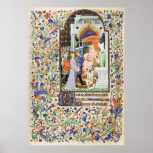 De Levis Book von Stunden, Illustration 11 Poster