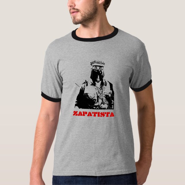 De Marcos, ZAPATISTA Cópia de Cópia T-Shirt (Vorderseite)