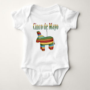 De Mayo MEXIKOS Cinco Baby Strampler