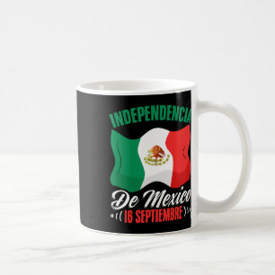 De Mexico 16 Septiembre Mexican Independence Kaffeetasse