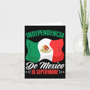 De Mexico 16 Septiembre Mexican Independence Karte