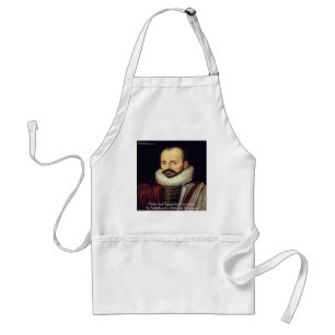 de Montaigne "Bedfellows" - Geschenke zu Weisheit Schürze