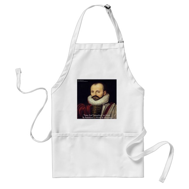 de Montaigne "Bedfellows" - Geschenke zu Weisheit Schürze (Vorne)
