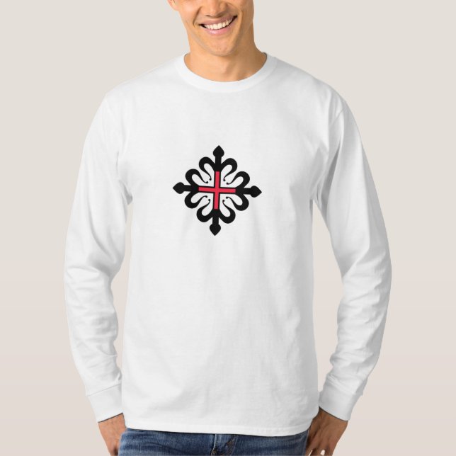 De Montesa Camisia Militiae de Sancta Maria T-Shirt (Vorderseite)
