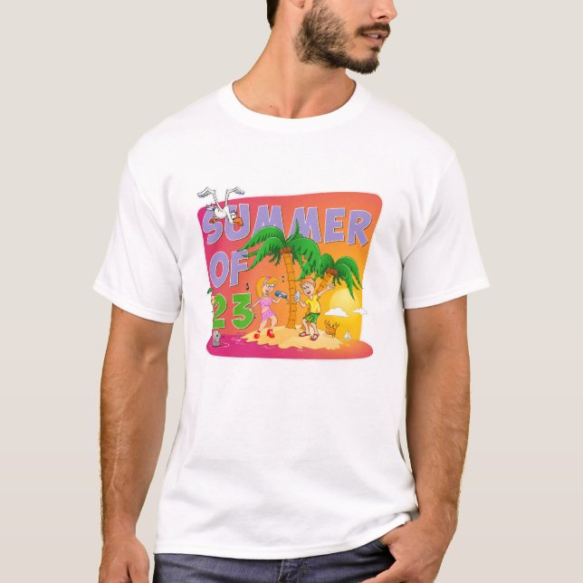 De mooie zomer van 2023 T-Shirt (Vorderseite)