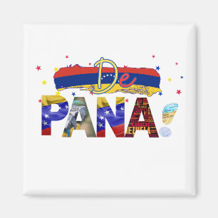 De Pana Venezuela Slang venezolanische Kultur Lieb Magnet