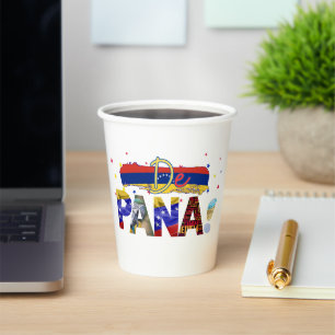 De Pana Venezuela Slang venezolanische Kultur Lieb Pappbecher