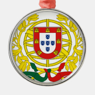 De Portugal Brasão de Armas (Wappen) Ornament Aus Metall