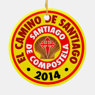De Santiago 2014 EL-Camino Keramik Ornament