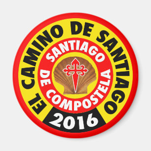 De Santiago 2016 EL Camino Magnet