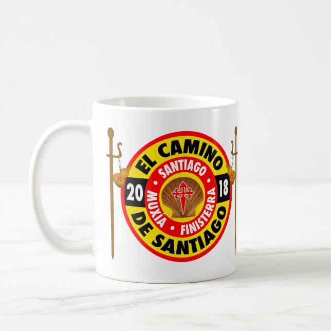 De Santiago 2018 EL Camino Tasse (Links)