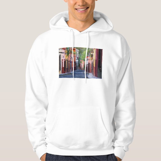 De Sollano Street, San Miguel De Allende Hoodie (Vorderseite)