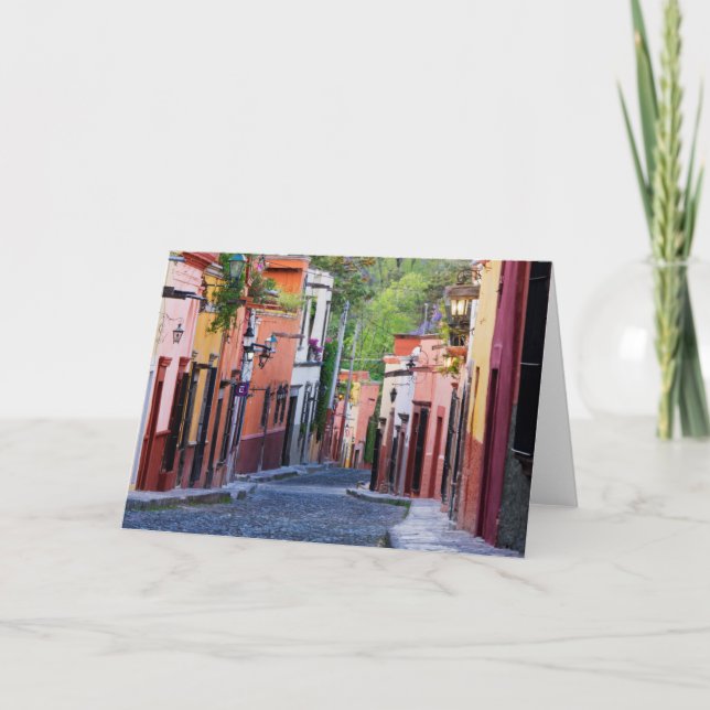 De Sollano Street, San Miguel De Allende Karte (Vorderseite)