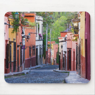 De Sollano Street, San Miguel De Allende Mousepad