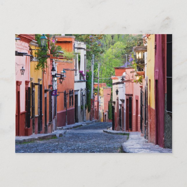 De Sollano Street, San Miguel De Allende Postkarte (Vorderseite)