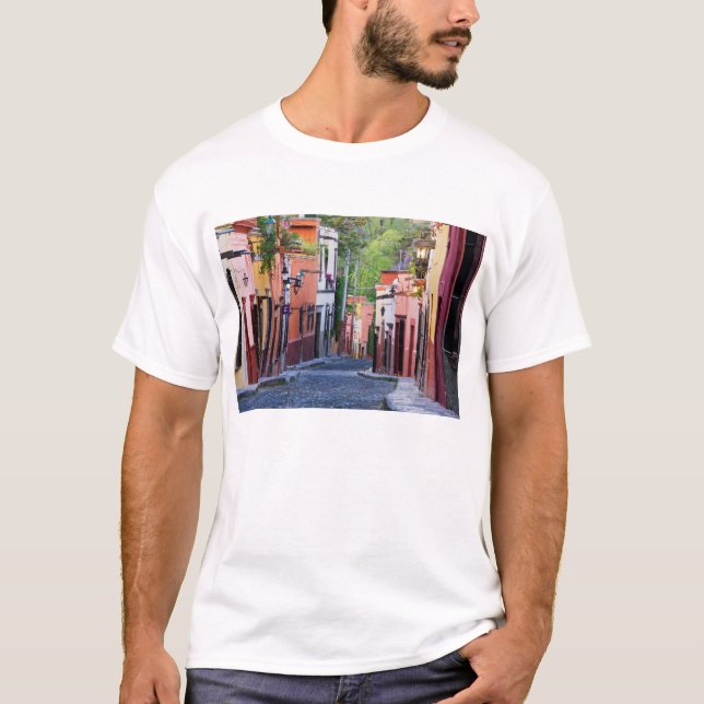 De Sollano Street, San Miguel De Allende T-Shirt (Vorderseite)