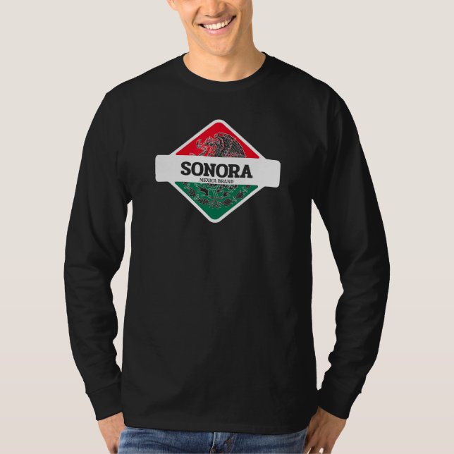 de Sonora Mexiko-Wappen T-Shirt (Vorderseite)