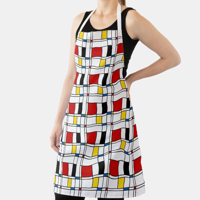 De Stijl Pattern Schürze (InSitu)