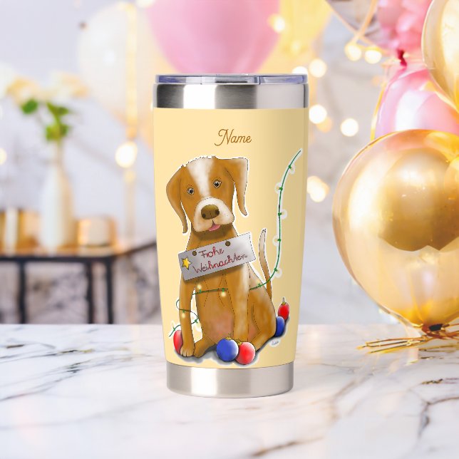 DE Tasse Hund Thermobecher (Bachelor Party (gedreht))