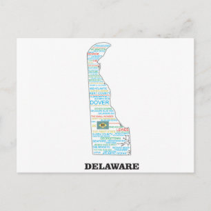 DE WORD STAAT POSTKARTE