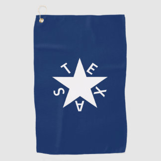 De Zavala (Flagge der Republik Texas) Golfhandtuch