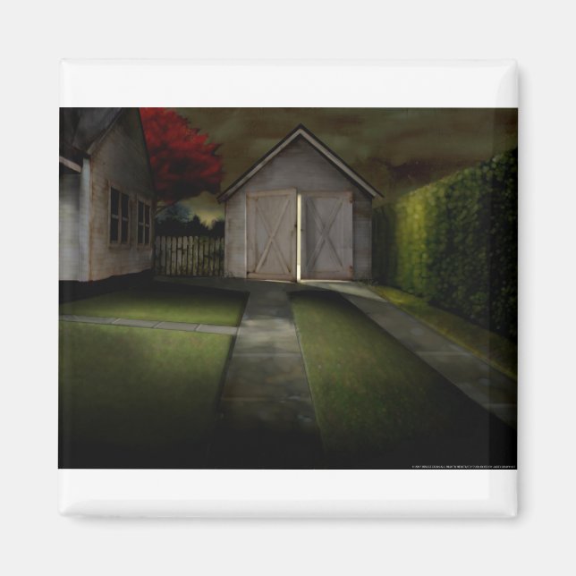 DEA03 Garage.tif Magnet (Vorne)