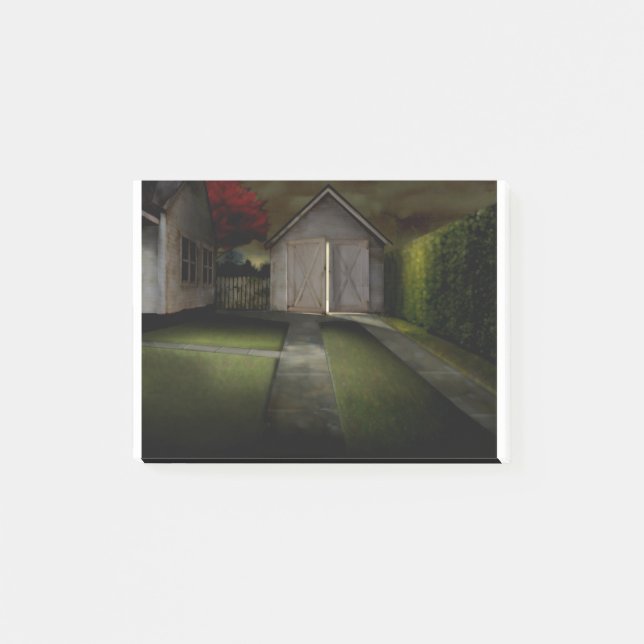 DEA03 Garage.tif Post-it Klebezettel (Vorderseite)