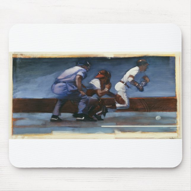 DEA23 Baseball 2.tif Mousepad (Vorne)