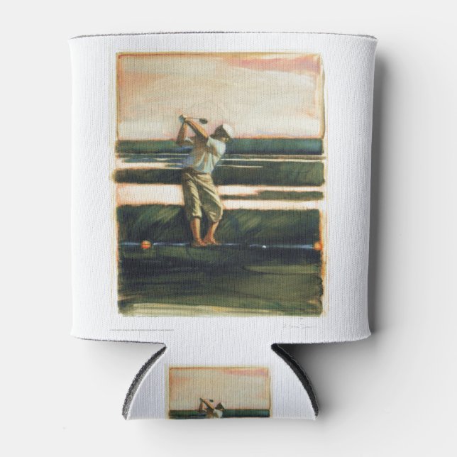 DEA24 Golfer.tif Dosenkühler (Vorderseite)