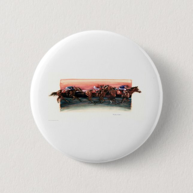 DEA25 Pferderennen.tif Button (Vorderseite)