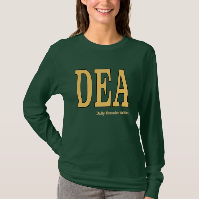 DEA: Tägliches Trainingsberatung T-Shirt (Vorderseite)
