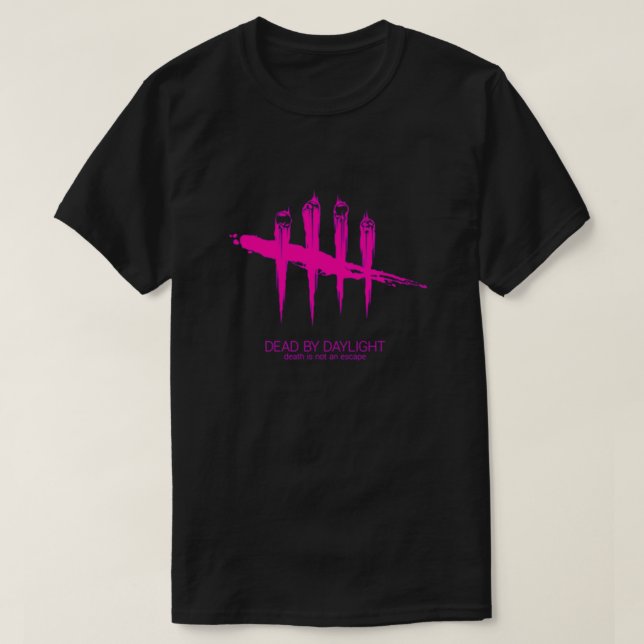 Dead by Daylight Logo x Hot Pink T-Shirt (Design vorne)