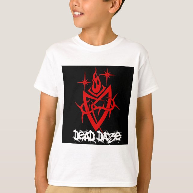 Dead Daze Tribal Heart T-Shirt (Vorderseite)