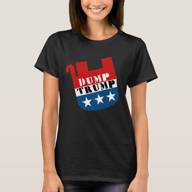 Dead Elephant - Trump - Anti-Trump - T-Shirt (Vorderseite)