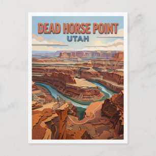 Dead Horse Point Moab Utah Postkarte