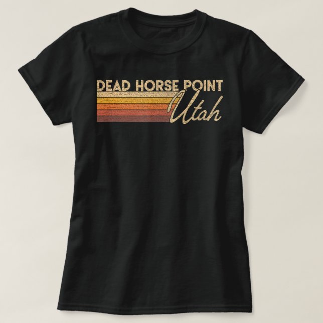 Dead Horse Point Staat Park Utah T-Shirt (Design vorne)