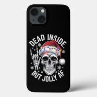 Dead Inside Aber Jolly AF Weihnachtsgeschenk Skele