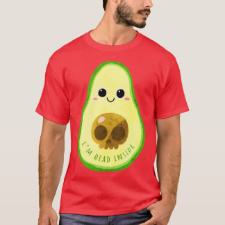 Dead Inside Avocado T-Shirt