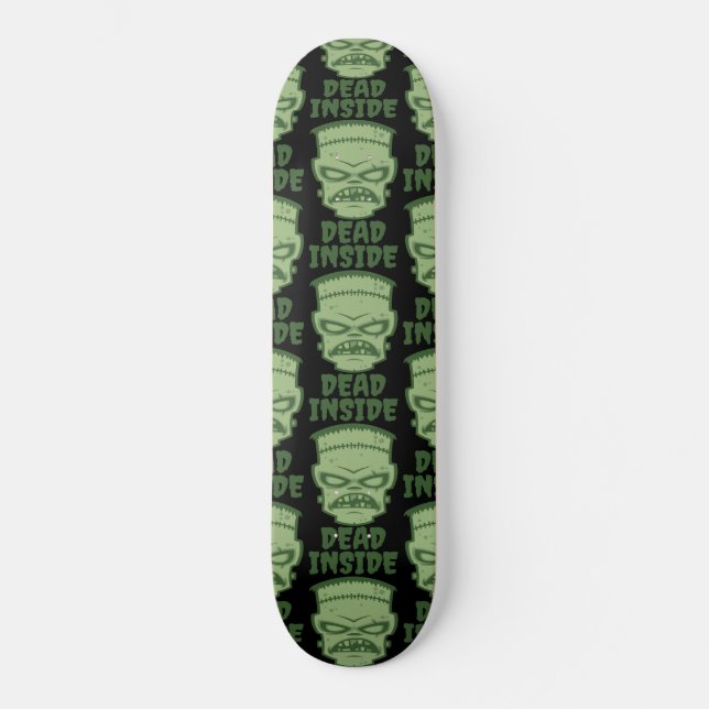 Dead Inside Frankenstein Monster Skateboard (Vorderseite)