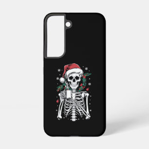 Dead Inside Skeleton Weihnachtskaffee Lover Gesche Samsung Galaxy Hülle