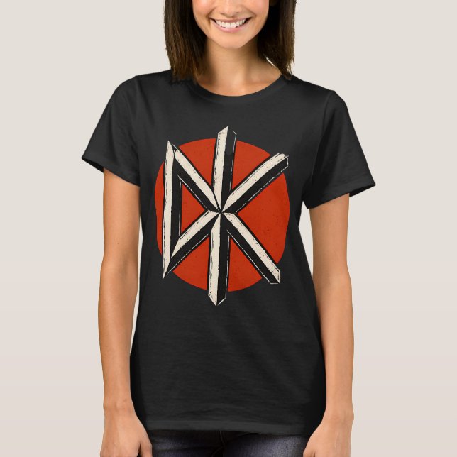 Dead Kennedys auf rotem Kreis T-Shirt (Vorderseite)