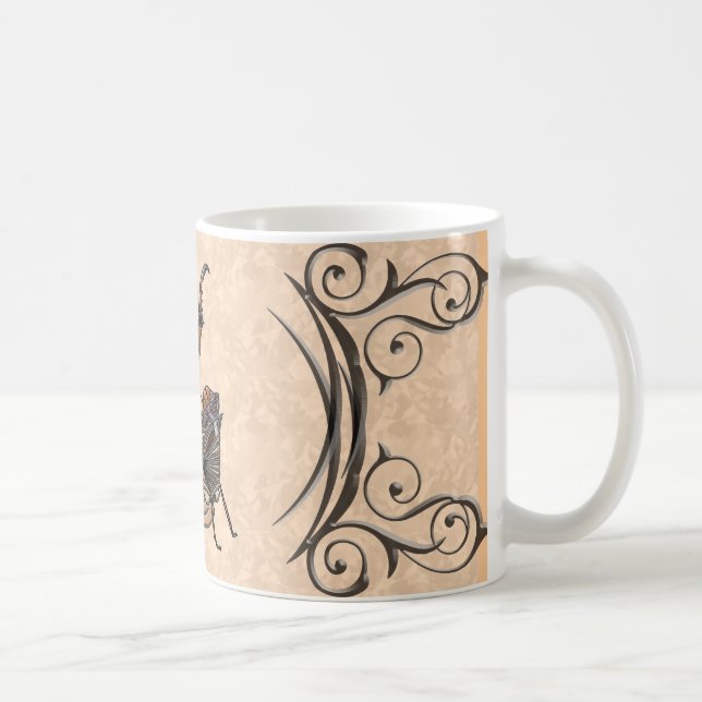 Dead Leaf Mantis Tasse (Rechts)