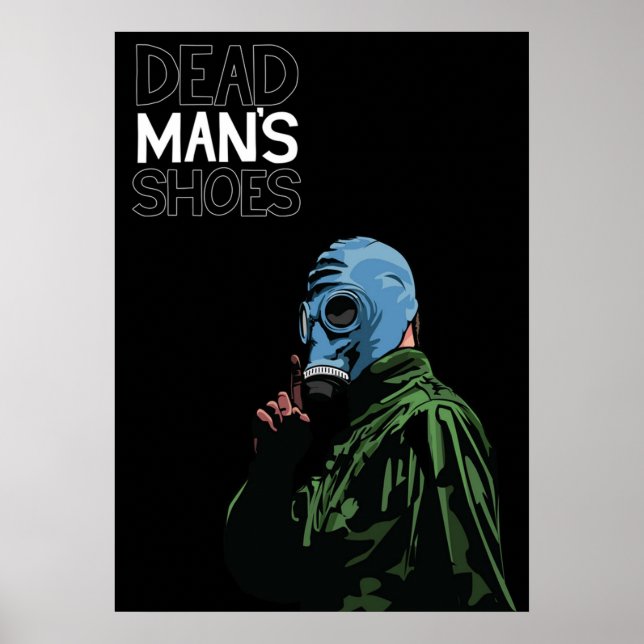 Dead Mans Shoes Comic Style Illustration Poster (Vorne)