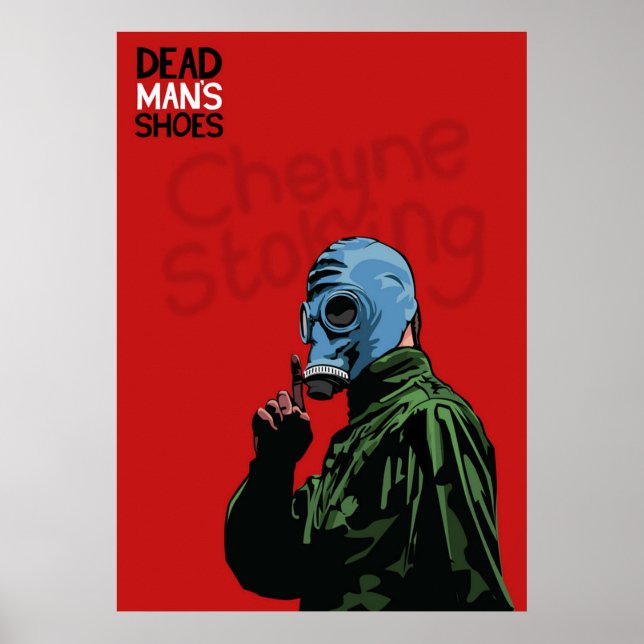 Dead Mans Shoes Paddy Considine Comic Style Illust Poster (Vorne)