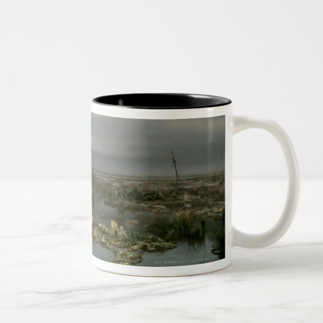 Dead Marshes Zweifarbige Tasse (Rechts)