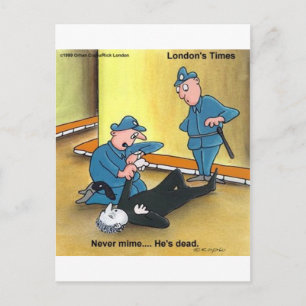 Dead Mime Funny T-Shirts Tasse Karten Geschenke et